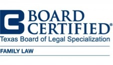 Board Certified Texas Board of Legal Specializations-Family Law Logo